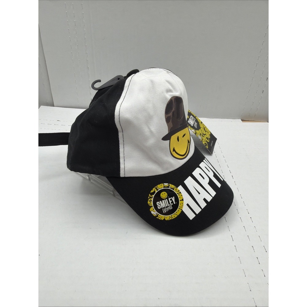 NWT Smiley World Happy Face Adjustable Hat - Picture 4 of 12